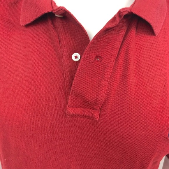 POLO by RALPH LAUREN Men's Polo Shirt Red Sz Lg - Picture 3 of 8